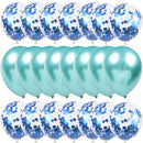 20 stücke Gold Konfetti Luftballons Set Metallic Chrom ballon Geburtstagsfeier Hochzeit Dekoration Jubiläum Globos Baby Shower Ballon