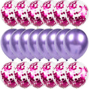 20 stücke Gold Konfetti Luftballons Set Metallic Chrom ballon Geburtstagsfeier Hochzeit Dekoration Jubiläum Globos Baby Shower Ballon