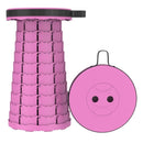 Retractable Stool Folding Chiar Outdoor Portable Stool Folding Chair Camping Stool Convenient Fishing  Foldable plastic stool