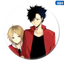 Anime High Kyuu!! Emaille-Pin Volleyball Boy Cos Tsukishima Firefly Sun Xiang XCosplay Bedge Cartoon Taschen Abzeichen Button Brosche