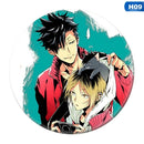 Anime High Kyuu!! Emaille-Pin Volleyball Boy Cos Tsukishima Firefly Sun Xiang XCosplay Bedge Cartoon Taschen Abzeichen Button Brosche