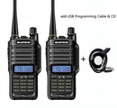 2pcs hohe Qualität 10W 25km Baofeng UV-9R plus Amateurfunk CB-Radio Comunicador wasserdichtes Walkie-Talkie Baofeng UV 9R plus рация