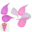 Copa Menstrual para mujer, higiene femenina, copa médica de silicona, copa Menstrual reutilizable para mujer, copa Menstrual que almohadillas calientes