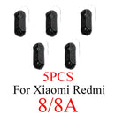 5 Stück für Xiaomi Redmi Note 9 Pro 9S 10 Pro 9 9T 5G 9c NFC 8t 9a 8 Kameraobjektivschutz Gehärtetes Glas Rückseite Redme 8a Glas