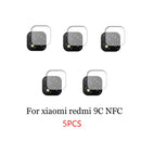 5 Stück für Xiaomi Redmi Note 9 Pro 9S 10 Pro 9 9T 5G 9c NFC 8t 9a 8 Kameraobjektivschutz Gehärtetes Glas Rückseite Redme 8a Glas