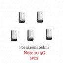 5 Stück für Xiaomi Redmi Note 9 Pro 9S 10 Pro 9 9T 5G 9c NFC 8t 9a 8 Kameraobjektivschutz Gehärtetes Glas Rückseite Redme 8a Glas