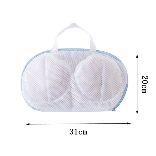 Machine-wash Special Home Use Polyester Anti-deformation Bra Mesh Bags Laundry Brassiere Bag Cleaning Underwear