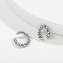 2020 neue Art und Weise Perlen-Ohr-Manschette Böhmen stapelbare C-förmige CZ Strass Kleine Earcuffs Ohrclips für Frauen Hochzeit Schmuck