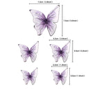 10 Stück Alles Gute zum Geburtstag Kuchen Topper Kuchen Dekoration Handgemachte Bemalte Schmetterling Kuchen Topper Für Hochzeit Geburtstag Party Baby Shower