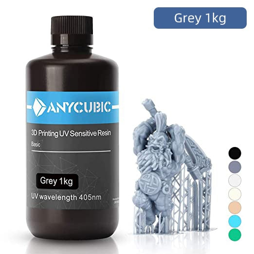 ANYCUBIC 500g/1kg Liquid Photopolymer Resin 405nm UV Resin For LCD 3D Printer Printing Material For Photon/Photon S/Photon Mono