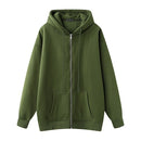 Sudaderas con capucha gruesas de gran tamaño para niñas, moda de primavera 2021, ropa de calle para mujeres, trajes de lana, sudaderas holgadas para novio Y2K, sudaderas con capucha Unisex para mujeres elegantes