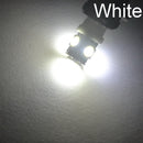 10 Stücke T10 W5W 5050 5SMD Leselampe Auto LED 168 194 192 DC 12 V Nummernschildbirnen Markierungsleuchte Wedge Lights Weiß blau