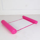 Schwimmende Wasserhängematte Schwimmliege Schwimmspielzeug Aufblasbares Schwimmbett Stuhl Schwimmbad Faltbares aufblasbares Hängemattenbett