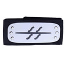 Stirnband für Erwachsene, japanisches Anime-Logo, metallbeschichtetes Haarband, Stirnschutz M3GF