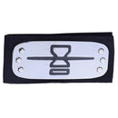 Stirnband für Erwachsene, japanisches Anime-Logo, metallbeschichtetes Haarband, Stirnschutz M3GF