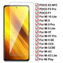 11D Schutzglas für Xiaomi Poco X3 NFC F1 F2 Pro gehärteter Displayschutz für Mi 10 Lite Mi9 9 SE 9T CC9 CC9E A3 Lite Film