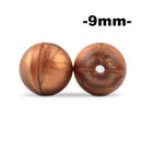 LOFCA 9mm 100 Uds cuentas de dentición de silicona mordedor collar de lactancia para bebé Clip para chupete cuidado bucal libre de BPA grado alimenticio colorido