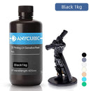 ANYCUBIC 405 nm UV-Harz für Photon 3D-Drucker Photon-S Druckmaterial LCD UV-empfindlich Normal 500 ml/1 l Flüssigkeitsflasche