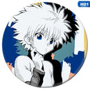 Hunter x Hunter Cosplay Abzeichen Gon Freecss Brosche Icon Collection Taschen Killua Zoldyck Kurapika Brustnadel für Rucksäcke