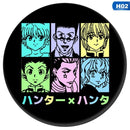 Hunter x Hunter Cosplay Abzeichen Gon Freecss Brosche Icon Collection Taschen Killua Zoldyck Kurapika Brustnadel für Rucksäcke
