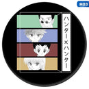 Hunter x Hunter Cosplay Abzeichen Gon Freecss Brosche Icon Collection Taschen Killua Zoldyck Kurapika Brustnadel für Rucksäcke