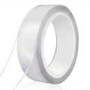 1M/2M/3/5M Nano Magic Tape Doppelseitiges Klebeband Transparentes NoTrace Wiederverwendbares Wasserdichtes Klebeband Abwaschbares Home Gekkotape