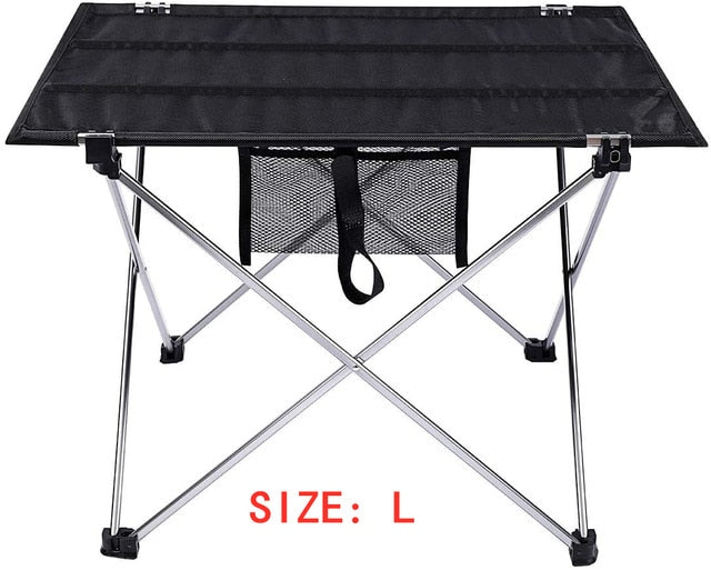 Portable Foldable Table Lightweight Camping Outdoor Furniture Tables Picnic Aluminium Alloy Ultra Light Folding Desk