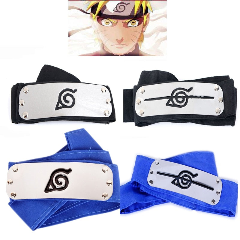 Accesorios de disfraz de Cosplay con logotipo de diadema de Anime