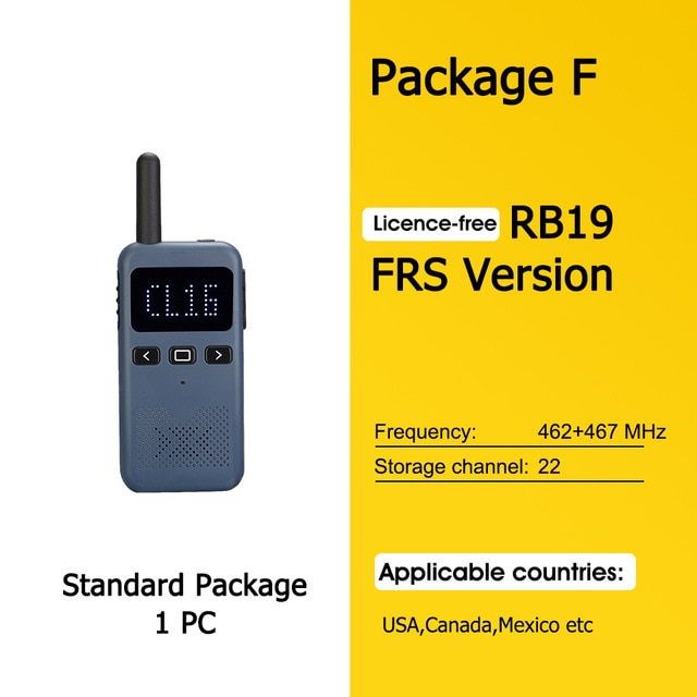 Walkie Talkie Mini Retevis USB Type C Phone RB619 PMR 446 Radio Walkie-Talkies 1 or 2 pcs Two-way Radio Portable radio PTT Hotel