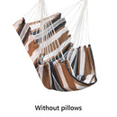 Hamaca de estilo nórdico para exteriores, jardín interior, dormitorio, silla colgante para niños y adultos, silla de seguridad individual oscilante