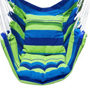 Hamaca de estilo nórdico para exteriores, jardín interior, dormitorio, silla colgante para niños y adultos, silla de seguridad individual oscilante