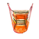 Hamaca de estilo nórdico para exteriores, jardín interior, dormitorio, silla colgante para niños y adultos, silla de seguridad individual oscilante