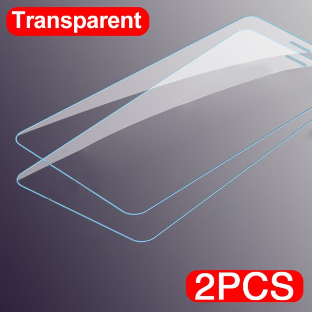 50000D 2PCS Full Cover Screen Protector For iphone 12 11 Pro X XR XS MAX Tempered Glass On iphone 6s 7 8 Plus 12 Mini Glass Film