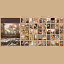 366 stücke/natürliche landschaft schreibwaren aufkleber buch aestheti schmetterling niedliche kugel journaling koreanisch schreibwaren ästhetische aufkleber