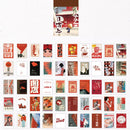 366 stücke/natürliche landschaft schreibwaren aufkleber buch aestheti schmetterling niedliche kugel journaling koreanisch schreibwaren ästhetische aufkleber