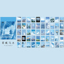 366 stücke/natürliche landschaft schreibwaren aufkleber buch aestheti schmetterling niedliche kugel journaling koreanisch schreibwaren ästhetische aufkleber