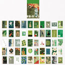 366 stücke/natürliche landschaft schreibwaren aufkleber buch aestheti schmetterling niedliche kugel journaling koreanisch schreibwaren ästhetische aufkleber