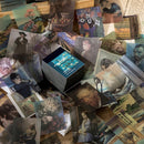 366 stücke/natürliche landschaft schreibwaren aufkleber buch aestheti schmetterling niedliche kugel journaling koreanisch schreibwaren ästhetische aufkleber