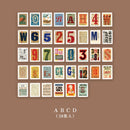 366 stücke/natürliche landschaft schreibwaren aufkleber buch aestheti schmetterling niedliche kugel journaling koreanisch schreibwaren ästhetische aufkleber