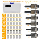 Tuerca de remache manual, tuercas de cabeza de pistola, remachador Manual de instalación Simple, accesorio de herramienta Rivnut para tuercas M3 M4 M5 M6 M8 M10