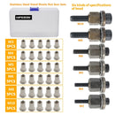 Tuerca de remache manual, tuercas de cabeza de pistola, remachador Manual de instalación Simple, accesorio de herramienta Rivnut para tuercas M3 M4 M5 M6 M8 M10