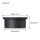 Desk Cord Grommet, Flexible Silicone Cable Hole Cover, Wire Organizer, Round Gasket White