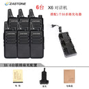Zastone X6 Mini Walkie Talkie 400-470 UHF Walkie Talkie Tragbares Handfunkgerät Comunicador Zwei-Wege-Amateurfunk