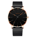 Herrenuhren 2021 Luxus Herren Elegante Ultradünne Uhr Herren Business Edelstahl Mesh Quarzuhr Relogio Masculino Heißer Verkauf