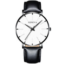 Herrenuhren 2021 Luxus Herren Elegante Ultradünne Uhr Herren Business Edelstahl Mesh Quarzuhr Relogio Masculino Heißer Verkauf