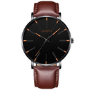 Herrenuhren 2021 Luxus Herren Elegante Ultradünne Uhr Herren Business Edelstahl Mesh Quarzuhr Relogio Masculino Heißer Verkauf