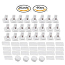 Magnetische Kindersicherung Kinderschutz Baby-Sicherheitssperre Schubladenriegel Schranktürschloss Limiter Kindersicherheitsschlösser