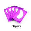 20/50/100 Paar Aufnäher zum Bauen von Hydrogel-Augenpads, Wimpernverlängerung, Papieraufkleber, fusselfrei, unter Augenpads, Make-up-Zubehör