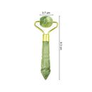 Abnehmen Gesichtsmassagegerät Rosenquarz Roller Natürliche Jade Gesichtsmassage Roller Stein Hautmassage Gesichtsmassagegerät Lifting Face Tool