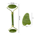 Abnehmen Gesichtsmassagegerät Rosenquarz Roller Natürliche Jade Gesichtsmassage Roller Stein Hautmassage Gesichtsmassagegerät Lifting Face Tool